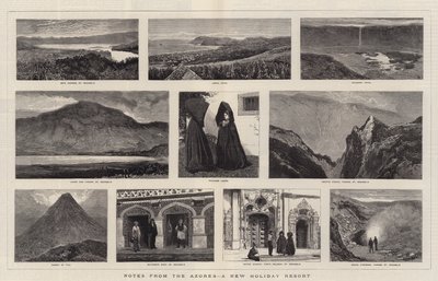ملاحظات من جزر الأزور ، منتجع عطلات جديد (نقش) بواسطة مدرسة اللغة الإنجليزية