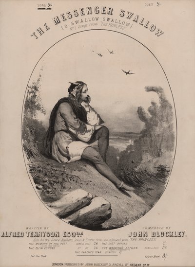 يا ابتلاع السنونو ، من Tennyson’s The Princess (لون ليثو) بواسطة مدرسة اللغة الإنجليزية
