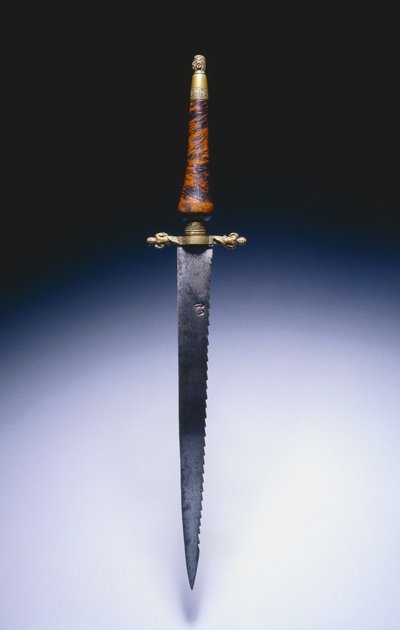 حربة سدادة الضابط ، c.1690 (الصلب والنحاس والخشب) بواسطة مدرسة اللغة الإنجليزية