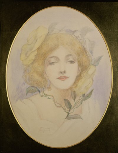 أوفيليا ، c.1890 (ألوان مائية على ورق) بواسطة مدرسة اللغة الإنجليزية