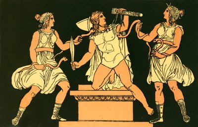 Orestes و Furies بواسطة مدرسة اللغة الإنجليزية