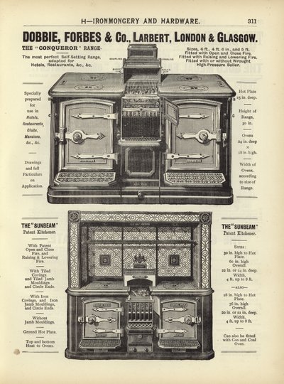 صفحة من ملخص المهندسين المعماريين والمساحين والمهندسين 1892 بواسطة English School