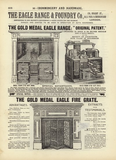 صفحة من ملخص المهندسين المعماريين والمساحين والمهندسين 1892 بواسطة English School
