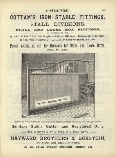 صفحة من ملخص المهندسين المعماريين والمساحين والمهندسين 1892 بواسطة English School