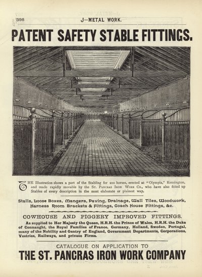 صفحة من ملخص المهندسين المعماريين والمساحين والمهندسين 1892 بواسطة مدرسة اللغة الإنجليزية