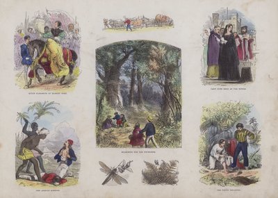 صفحة من كتاب الصور الجذاب (نقش ملون) بواسطة مدرسة اللغة الإنجليزية