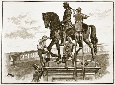 رسم الملك ويليام بلاك ، دبلن ، 1822 ، رسم توضيحي من كاسيلس مصور تاريخ إنجلترا (صورة بني داكن) بواسطة مدرسة اللغة الإنجليزية