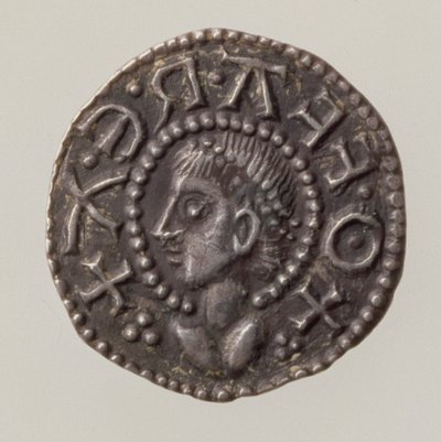 بيني أوفا ، ملك ميرسيا ، 757-96 (الوجه) (الفضة) (للخلف انظر 168072) بواسطة English School