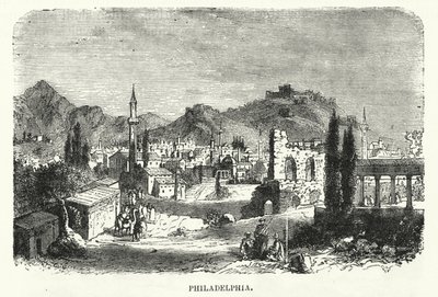 Philadelphia (engraving) بواسطة مدرسة اللغة الإنجليزية