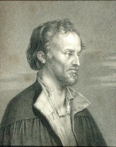 فيليب ميلانشثون أو فيليب شوارتزر (1497-1560) من معرض الرسامين ، نُشر عام 1833 (نقش) بواسطة مدرسة اللغة الإنجليزية