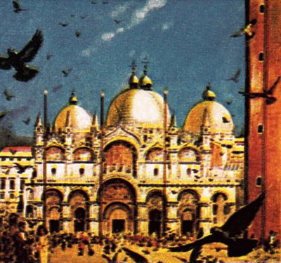 ساحة سان ماركو ، البندقية بواسطة مدرسة اللغة الإنجليزية