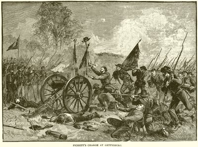 المسؤول عن Picketts في Gettysburg بواسطة مدرسة اللغة الإنجليزية