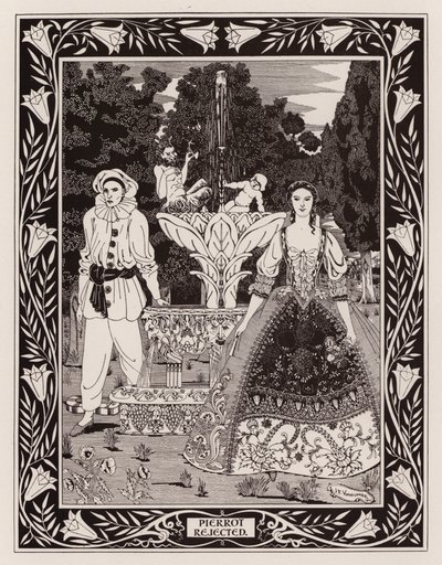 رفض Pierrot (litho) بواسطة مدرسة اللغة الإنجليزية