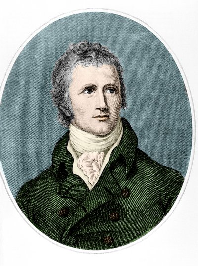Portrait of Alexander MacKenzie (coloured engraving) بواسطة مدرسة اللغة الإنجليزية