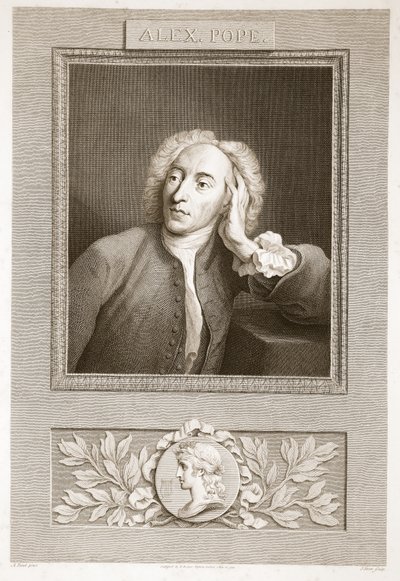 صورة ألكسندر بوب ، توضيح من ديفيد هيوم تاريخ إنجلترا ، حانة. بقلم ر. بوير ، لندن ، 1812 بواسطة مدرسة اللغة الإنجليزية