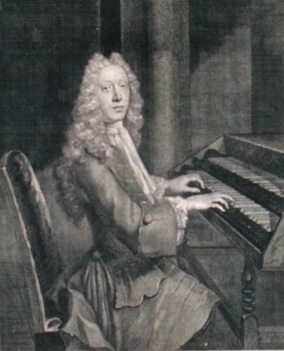 صورة لجون روبنسون (1682-1762) نقشها جورج فيرتو (1684-1756) (نقش) بواسطة مدرسة اللغة الإنجليزية
