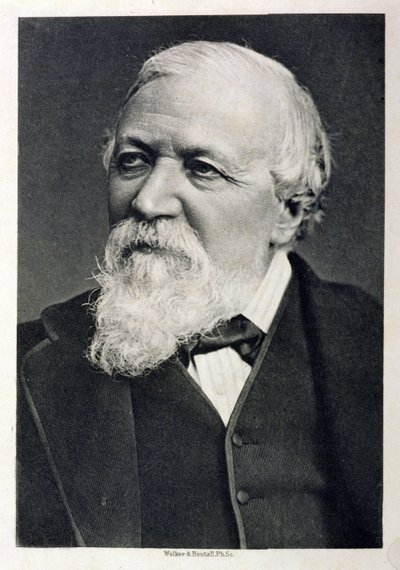 صورة لروبرت براوننج (1812-1889) من صورة التقطها فراديل ويونغ ، نقشها ووكر وبوتال ، 1881 بواسطة مدرسة اللغة الإنجليزية