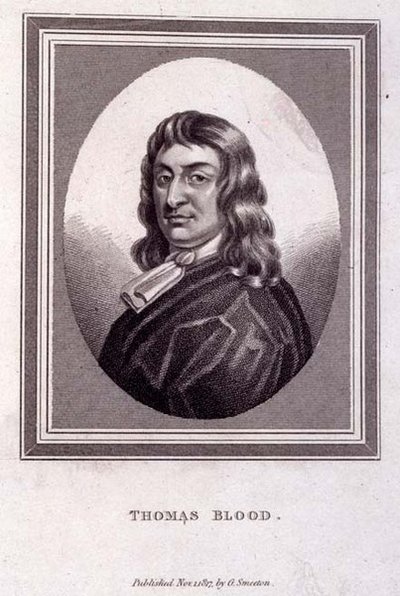 صورة لتوماس بلود (سي 1618-80) ، حانة. بواسطة G. Smeeton بواسطة مدرسة اللغة الإنجليزية