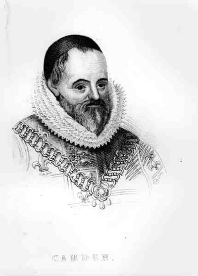 صورة وليام كامدن (1551-1623) بواسطة مدرسة اللغة الإنجليزية
