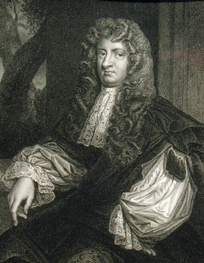 صورة وليام راسل ، اللورد راسل (1639-1683) ، من "لوحات لودج البريطانية" بواسطة مدرسة اللغة الإنجليزية