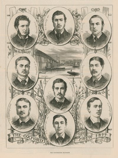 صور لطاقم أكسفورد 1877 بواسطة مدرسة اللغة الإنجليزية