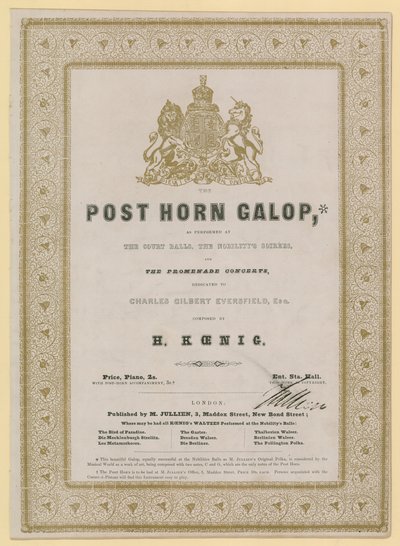 Post Horn Galop بواسطة مدرسة اللغة الإنجليزية