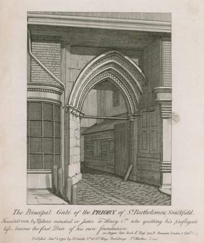 Priory of St Bartholomews، Smithfield بواسطة مدرسة اللغة الإنجليزية