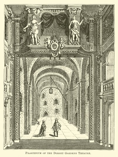 Proscenium لمسرح حدائق دورست بواسطة مدرسة اللغة الإنجليزية