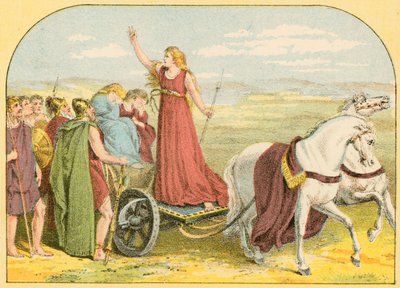 الملكة Boadicea بواسطة مدرسة اللغة الإنجليزية