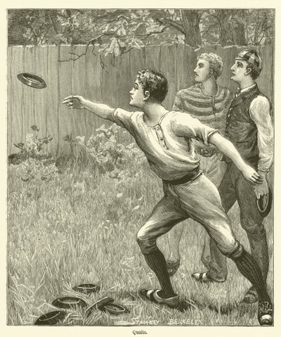 Quoits (نقش) بواسطة مدرسة اللغة الإنجليزية