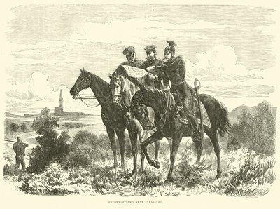 Reconnoitring بالقرب من ستراسبورغ ، سبتمبر 1870 بواسطة مدرسة اللغة الإنجليزية