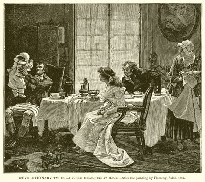 الأنواع الثورية. - Camille Desmoulins في المنزل بواسطة مدرسة اللغة الإنجليزية