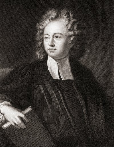 ريتشارد بنتلي (1662-1742) من معرض اللوحات المنشورة عام 1833 بواسطة مدرسة اللغة الإنجليزية
