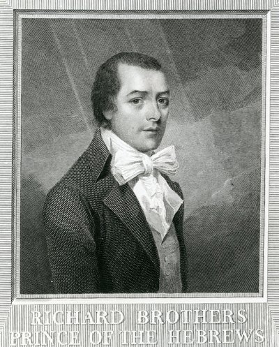 ريتشارد براذرز (1757-1824) (نقش) بواسطة مدرسة اللغة الإنجليزية