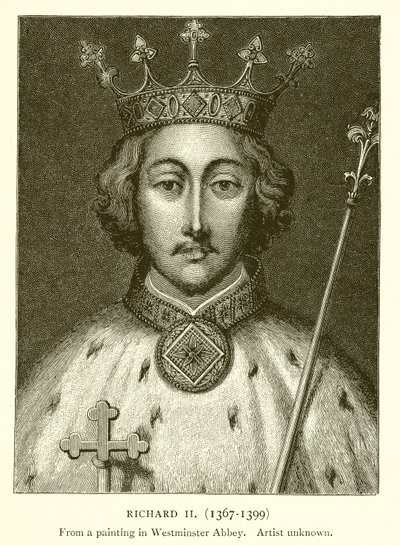 ريتشارد الثاني (1367-1399) بواسطة مدرسة اللغة الإنجليزية