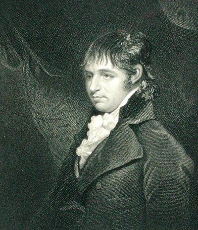 ريتشارد بورسون (1759-1808) من معرض الصور ، نُشر عام 1833 (نقش) بواسطة مدرسة اللغة الإنجليزية