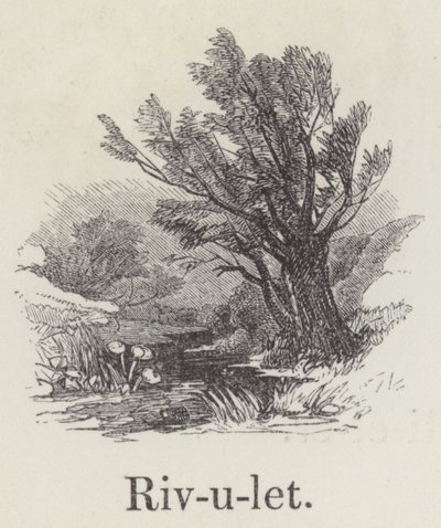Rivulet (نقش) بواسطة مدرسة اللغة الإنجليزية