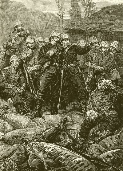 Rorkes Drift: صباح اليوم التالي للهجوم بواسطة مدرسة اللغة الإنجليزية