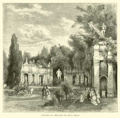 Rotunda of Hercules on Isola Bella بواسطة مدرسة اللغة الإنجليزية