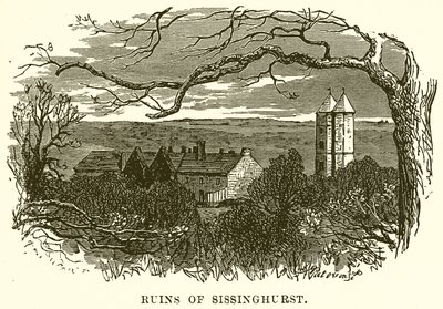 أطلال Sissinghurst بواسطة English School