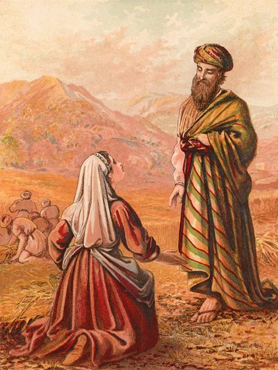 روث وبوعز بواسطة مدرسة اللغة الإنجليزية
