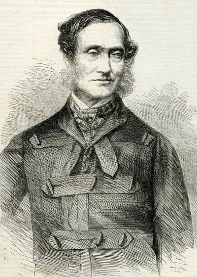 رذرفورد ألكوك (1809-97) من أخبار لندن المصورة 23 يوليو 1864 بواسطة مدرسة اللغة الإنجليزية
