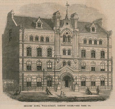 Sailors Home ، Well Street ، London Docks بواسطة مدرسة اللغة الإنجليزية
