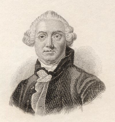 صموئيل فوت ، من "قاموس كراب التاريخي" ، نشر عام 1825 بواسطة مدرسة اللغة الإنجليزية