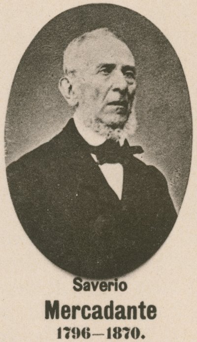 Saverio Mercadante (النقوش) بواسطة مدرسة اللغة الإنجليزية