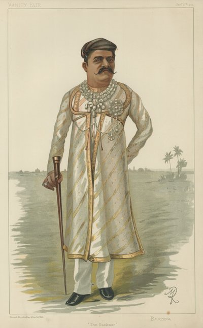 Sayajirao Gaekwad III ، Gaekwar of Baroda بواسطة مدرسة اللغة الإنجليزية