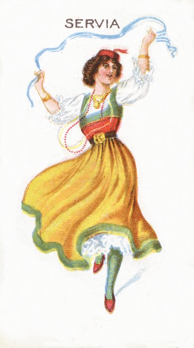 صربيا ، 1915 بواسطة مدرسة اللغة الإنجليزية
