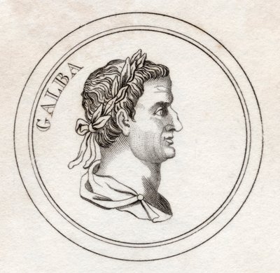 Sulpicius Galba ، من قاموس كراب التاريخي ، نُشر عام 1825 بواسطة مدرسة اللغة الإنجليزية