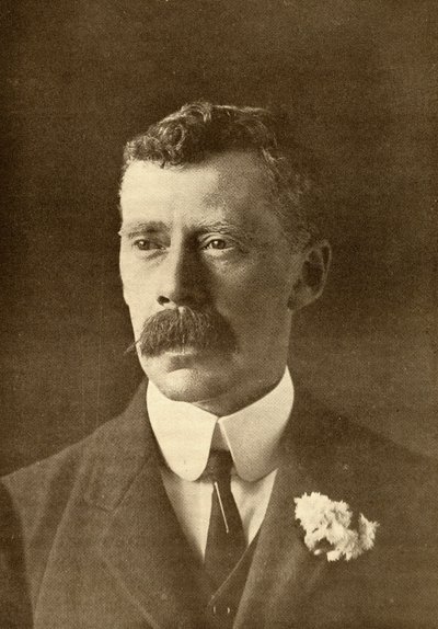 السير آرثر توماس Quiller-Couch (1863-1944) (ليثو) بواسطة مدرسة اللغة الإنجليزية
