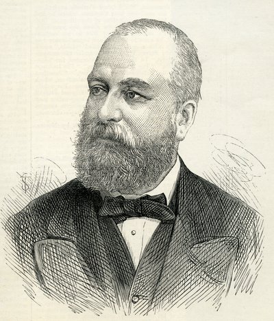 السير فرانسيس فيليب كونليف - أوين (1828-1894) من أخبار لندن المصورة 8 نوفمبر 1873 بواسطة مدرسة اللغة الإنجليزية